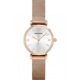 Horlogeband Armani AR1956 Staal Rosé 14mm