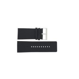 Horlogeband Armani Exchange AX1001 Leder Zwart 34mm