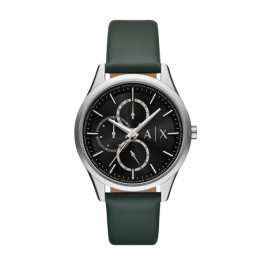 Horlogeband Armani AX1883 / Exchange Leder Groen 20mm