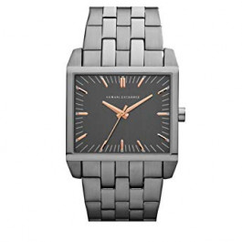 Horlogeband Armani Exchange AX2214 Staal Antracietgrijs 28mm