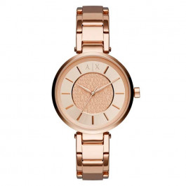 Horlogeband Armani Exchange AX5317 Staal Rosé