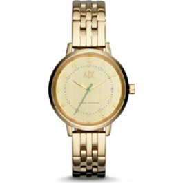 Horlogeband Armani Exchange AX5361 Roestvrij staal (RVS) Doublé 16mm