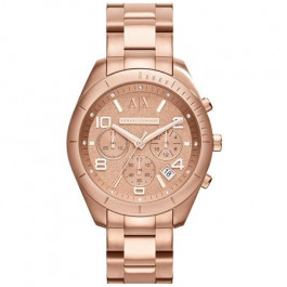 Horlogeband Armani Exchange AX5501 Staal Rosé 18mm