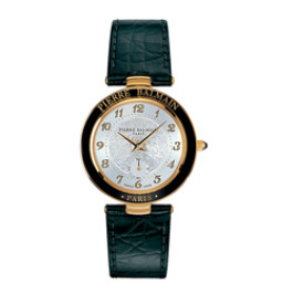 Horlogeband Balmain B10403216. Leder Zwart