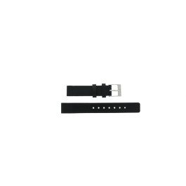 Horlogeband Davis BB1203.1 Leder Zwart 14mm