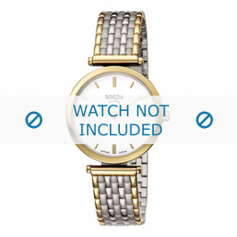 Horlogeband Boccia 3253-05 Titanium Bi-Color 14mm