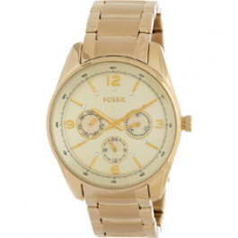 Horlogeband Fossil BQ1071 Roestvrij staal (RVS) Doublé 20mm