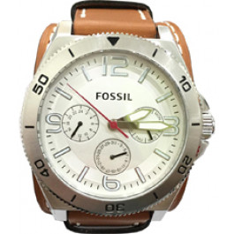 Horlogeband Fossil BQ2017 Onderliggend Leder Cognac 22mm