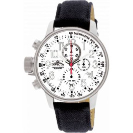 Horlogeband Invicta 1514.01 Leder Zwart