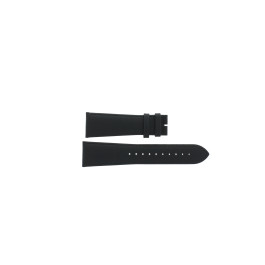 Horlogeband Burberry BU1100 Leder Zwart 26mm