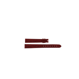 Horlogeband Burberry BU4551 Leder Rood 13mm