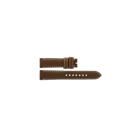 Horlogeband Burberry BU7823 / BU7852 Leder Cognac 18mm
