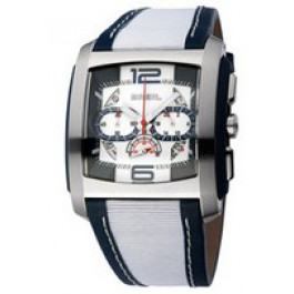 Horlogeband Seiko BW0221 Leder Wit 21mm