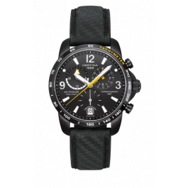 Horlogeband Certina C0016391605701 / C610016427 Leder Zwart 21mm