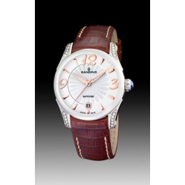 Horlogeband Candino C4406 / C4419-2 Leder Bruin 18mm