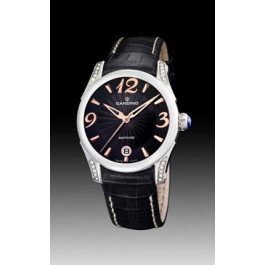 Horlogeband Candino C4419-3 Leder Zwart