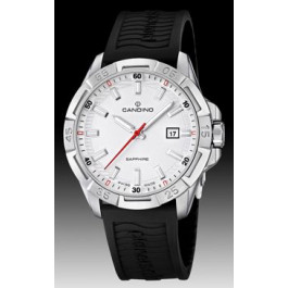 Horlogeband Candino C4497-1 / C4453 Rubber Zwart 23mm