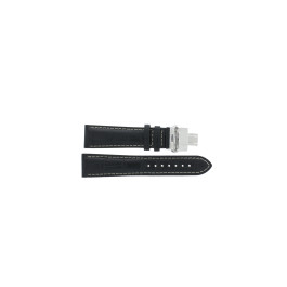 Horlogeband Certina C001639 / C600014933 Leder Zwart 21mm