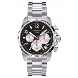 Horlogeband Certina C0016141105700A / C605014464 Staal 22mm