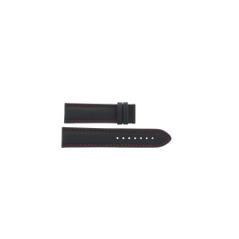 Horlogeband Certina DS Podium Gmt / C0016391605702 / C610016988 / C600017314 Leder Zwart 21mm