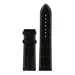 Horlogeband Certina C0016471603700 / C610018855 Leder Zwart 22mm