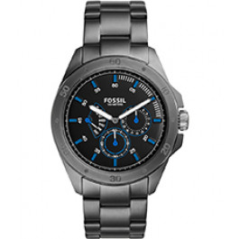 Horlogeband Fossil CH3028 Roestvrij staal (RVS) Zwart 22mm