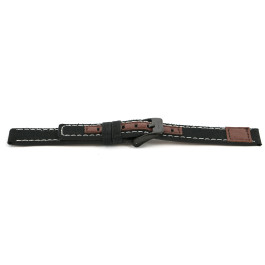 Horlogeband Coolwatch CS.245 Leder/Textiel Multicolor 16mm