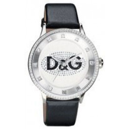 Horlogeband Dolce & Gabbana DW0503 Leder Zwart