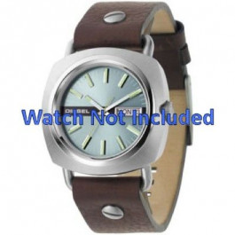 Horlogeband Diesel DZ2146 Leder Bruin 22mm