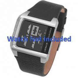 Horlogeband Diesel DZ7094 Leder Zwart 24mm