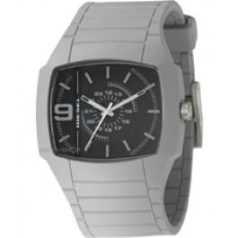 Horlogeband Diesel DZ1329 Onderliggend Silicoon Grijs 28mm