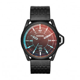 Horlogeband Diesel DZ1720 Staal Zwart 24mm