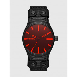 Horlogeband Diesel DZ1833 Leder Zwart 22mm