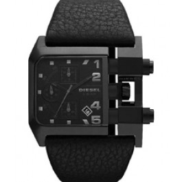 Horlogeband Diesel DZ4226 Leder Zwart 37mm