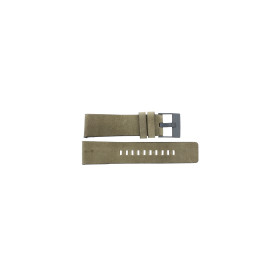 Horlogeband Diesel DZ4356 Leder Beige 24mm