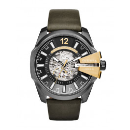 Horlogeband Diesel DZ4379 Leder Olijfgroen 27mm