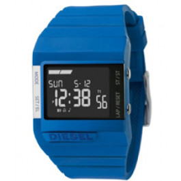 Horlogeband Diesel DZ7134 Silicoon Blauw 23mm