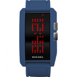 Horlogeband Diesel DZ7166 Silicoon Blauw 24mm