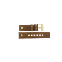 Horlogeband Diesel DZ7288 Leder Cognac 24mm