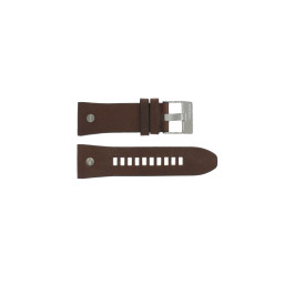 Horlogeband Diesel DZ7314 DZ7233 MR DADDY 2.0 Leder Bruin 28mm
