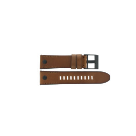 Horlogeband Smartwatch Diesel DZT2002 Leder Bruin 24mm