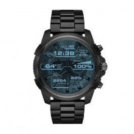 Horlogeband Diesel DZT2007 Staal Zwart 24mm