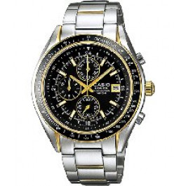 Horlogeband Casio EF-503SG / 10224606 Staal Bi-Color 20mm