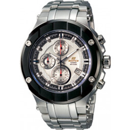 Horlogeband Casio 10350803 /EFX-500D-7AV Staal 15mm