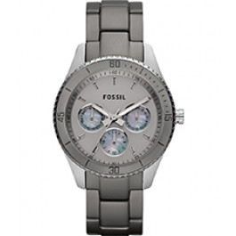 Horlogeband Fossil ES3040 Roestvrij staal (RVS) Zwart 18mm