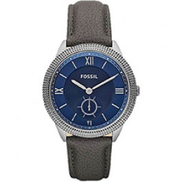 Horlogeband Fossil ES3065 Leder Grijs 18mm