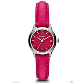 Horlogeband Fossil ES3271 Leder Roze 12mm