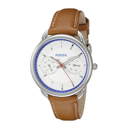 Horlogeband Fossil ES3805 Leder Bruin 16mm