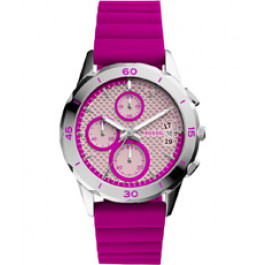 Horlogeband Fossil ES4220 Silicoon Paars 20mm