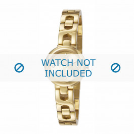 Esprit horlogeband ES107212-003   Staal Goud